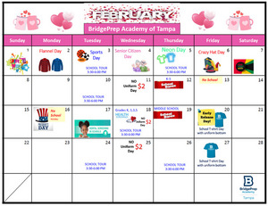 ✨February 2026 Activity Calendar ✨